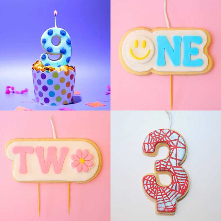 Make it yours! Personalisable Cookie Candles