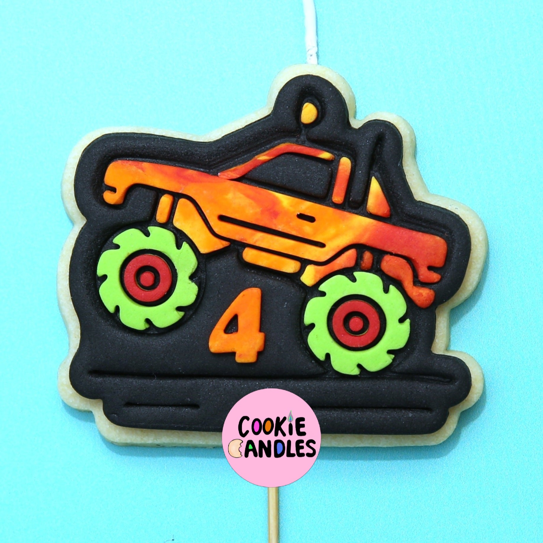 Custom Cookie Candles - Cake Toppers