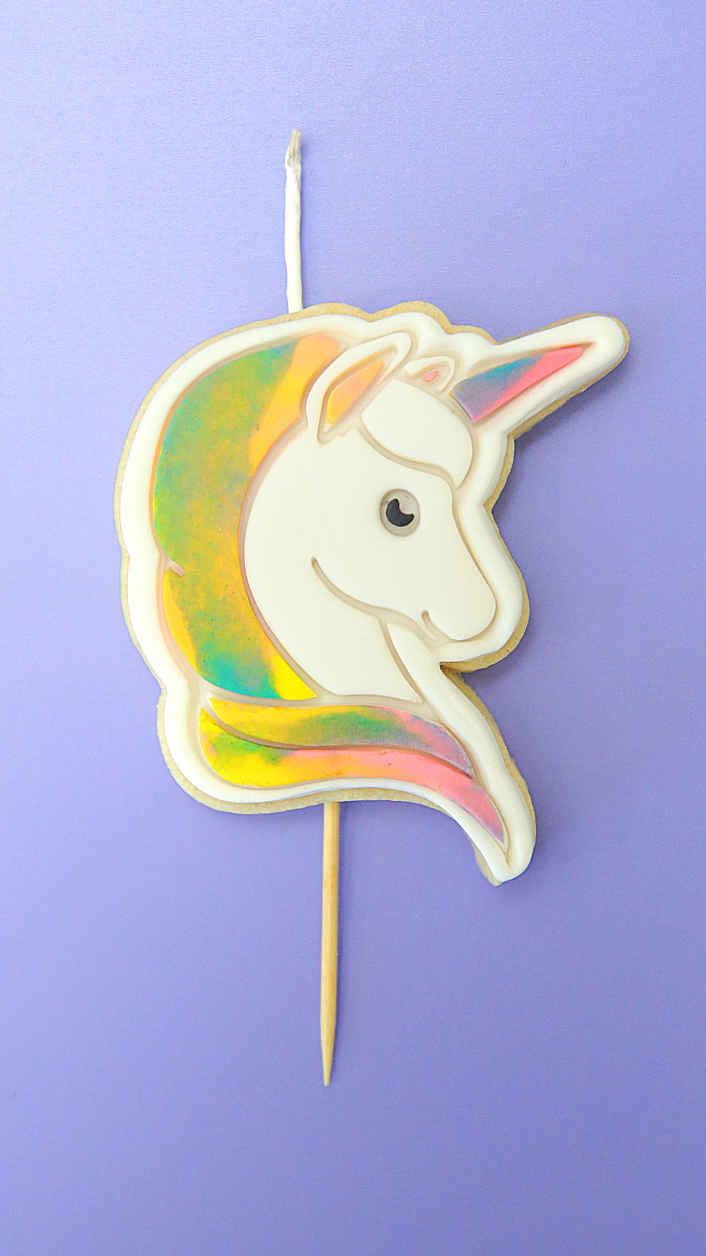 Rainbow Unicorn Cake Topper